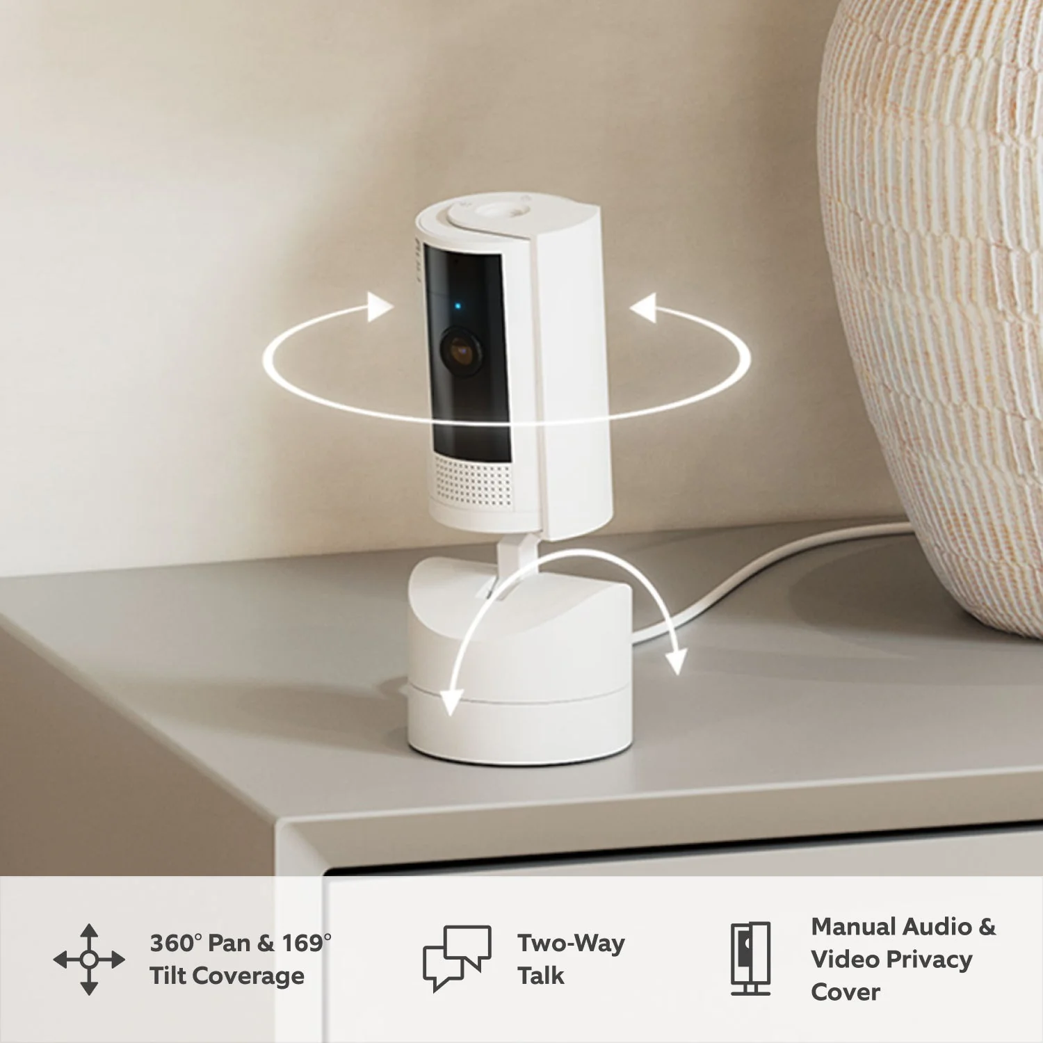 2-Pack Pan-Tilt Indoor Camera - Image 2