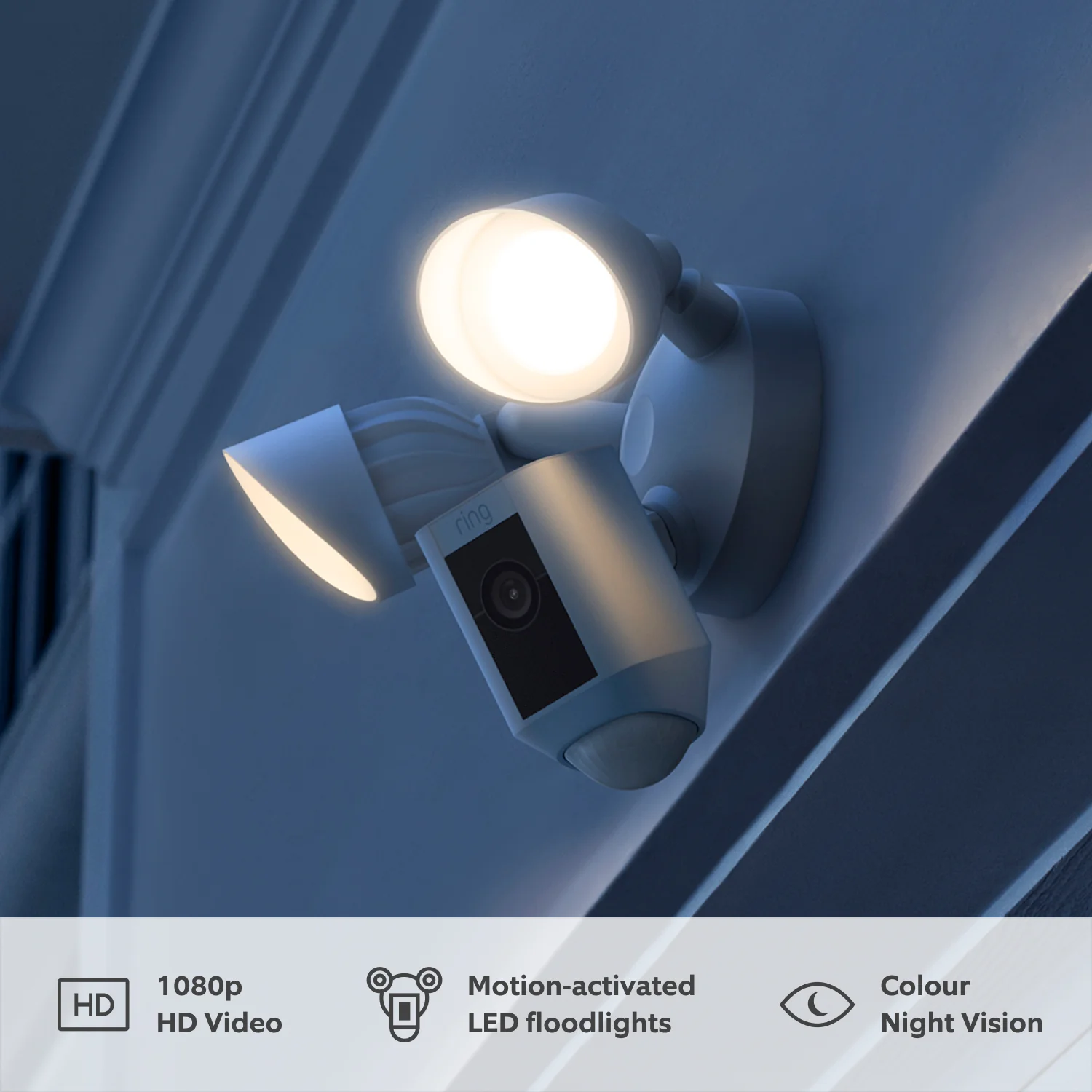 4-Pack Floodlight Cam Wired Plus - Image 2