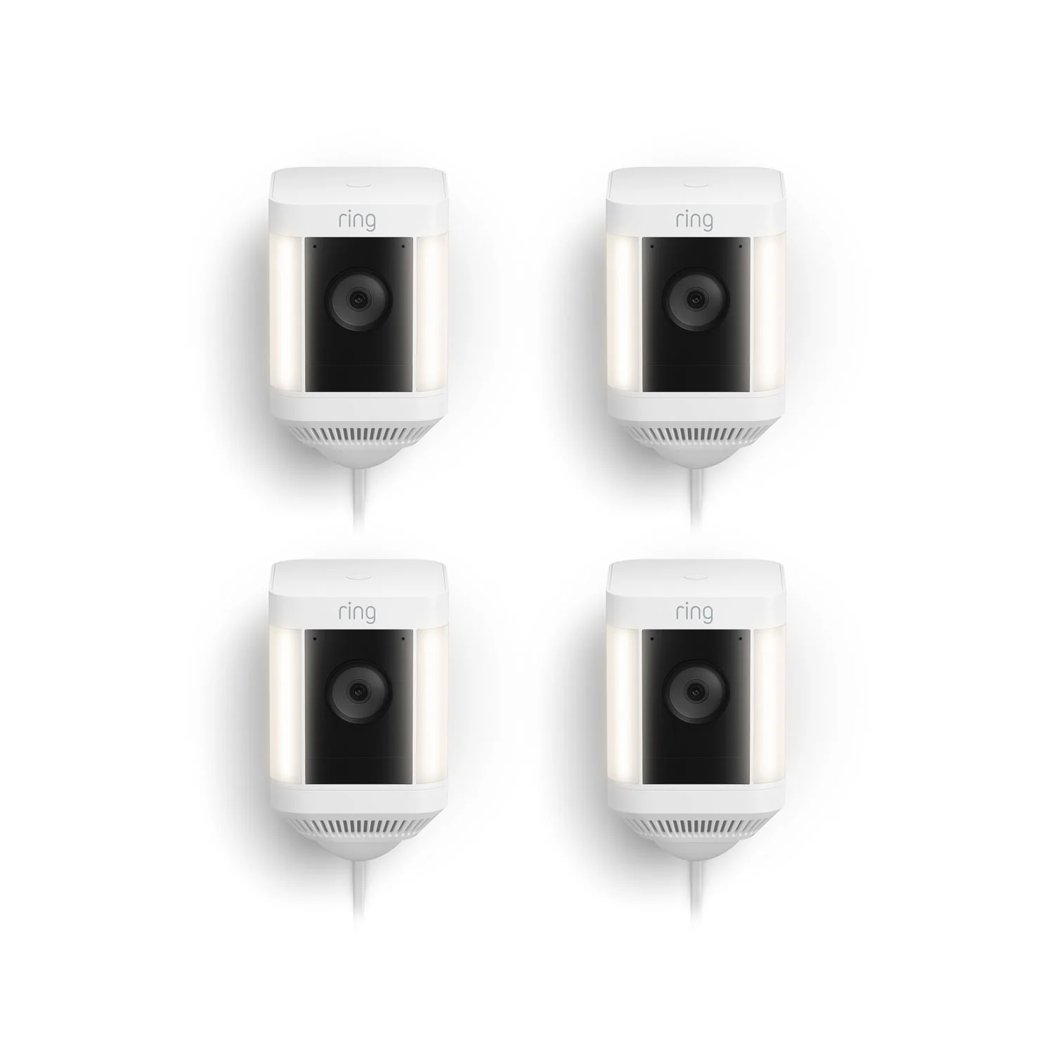 4-Pack Spotlight Cam Plus Plug-In