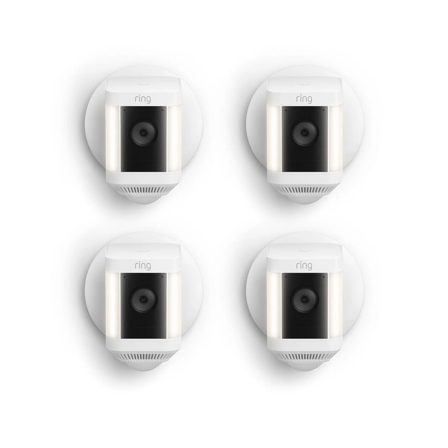 4-Pack Spotlight Cam Plus Wired