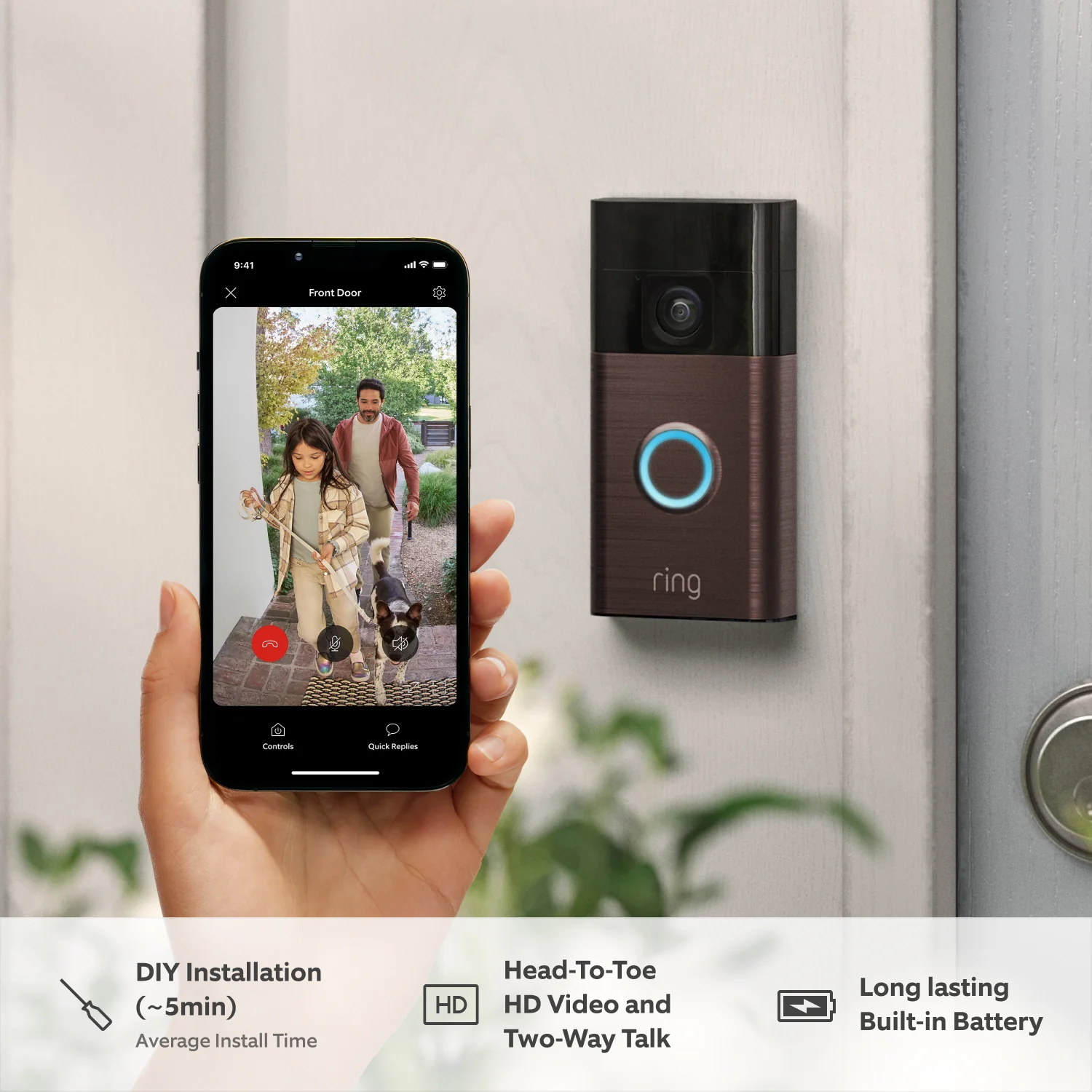 Battery Video Doorbell - Image 8