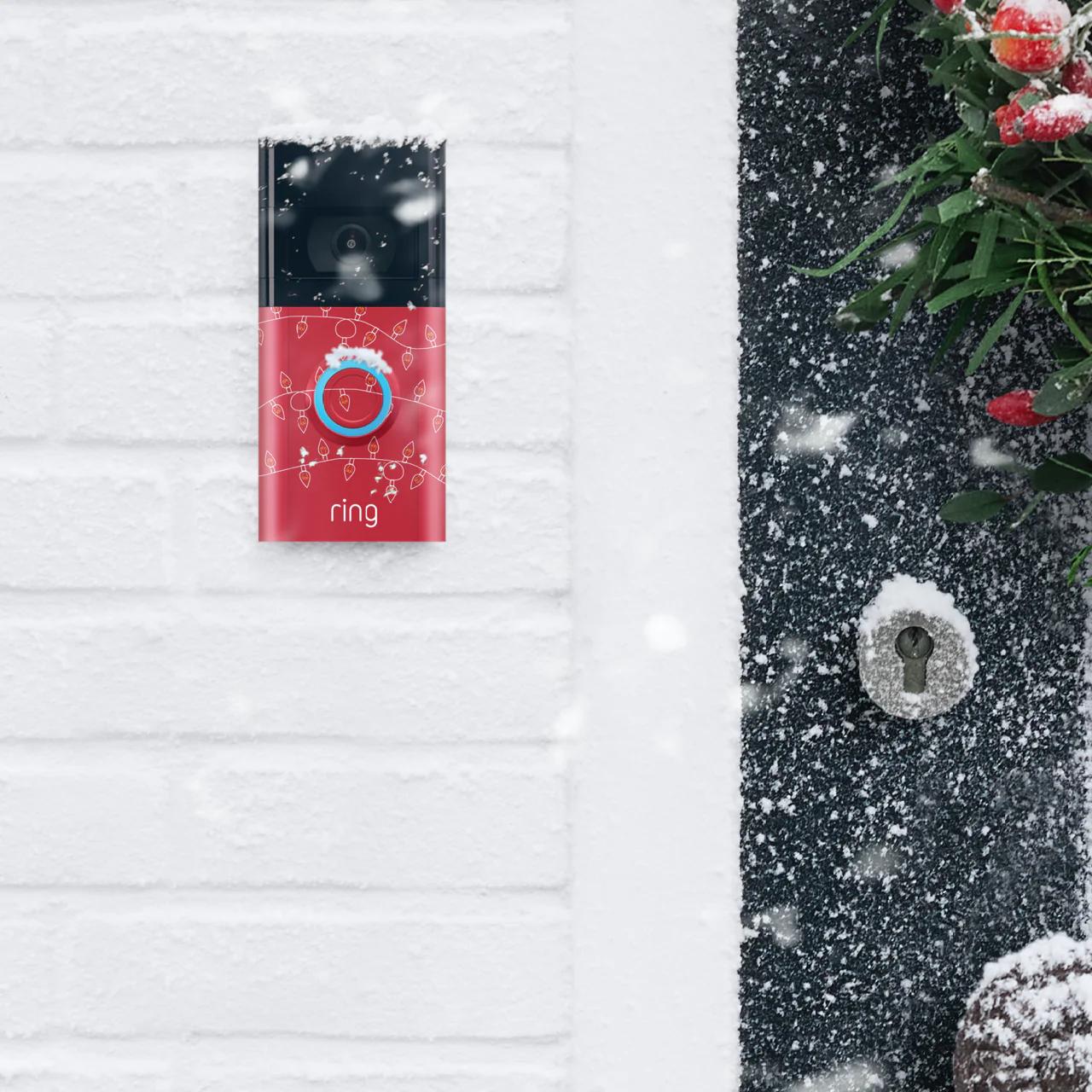 Holiday Interchangeable Faceplate (Video Doorbell 3, Video Doorbell 3 Plus, Video Doorbell 4, Battery Video Doorbell Plus, Battery Video Doorbell Pro) - Image 10