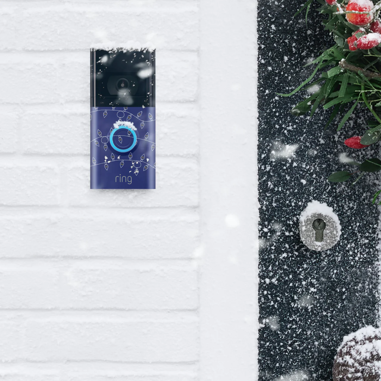 Holiday Interchangeable Faceplate (Video Doorbell 3, Video Doorbell 3 Plus, Video Doorbell 4, Battery Video Doorbell Plus, Battery Video Doorbell Pro) - Image 6