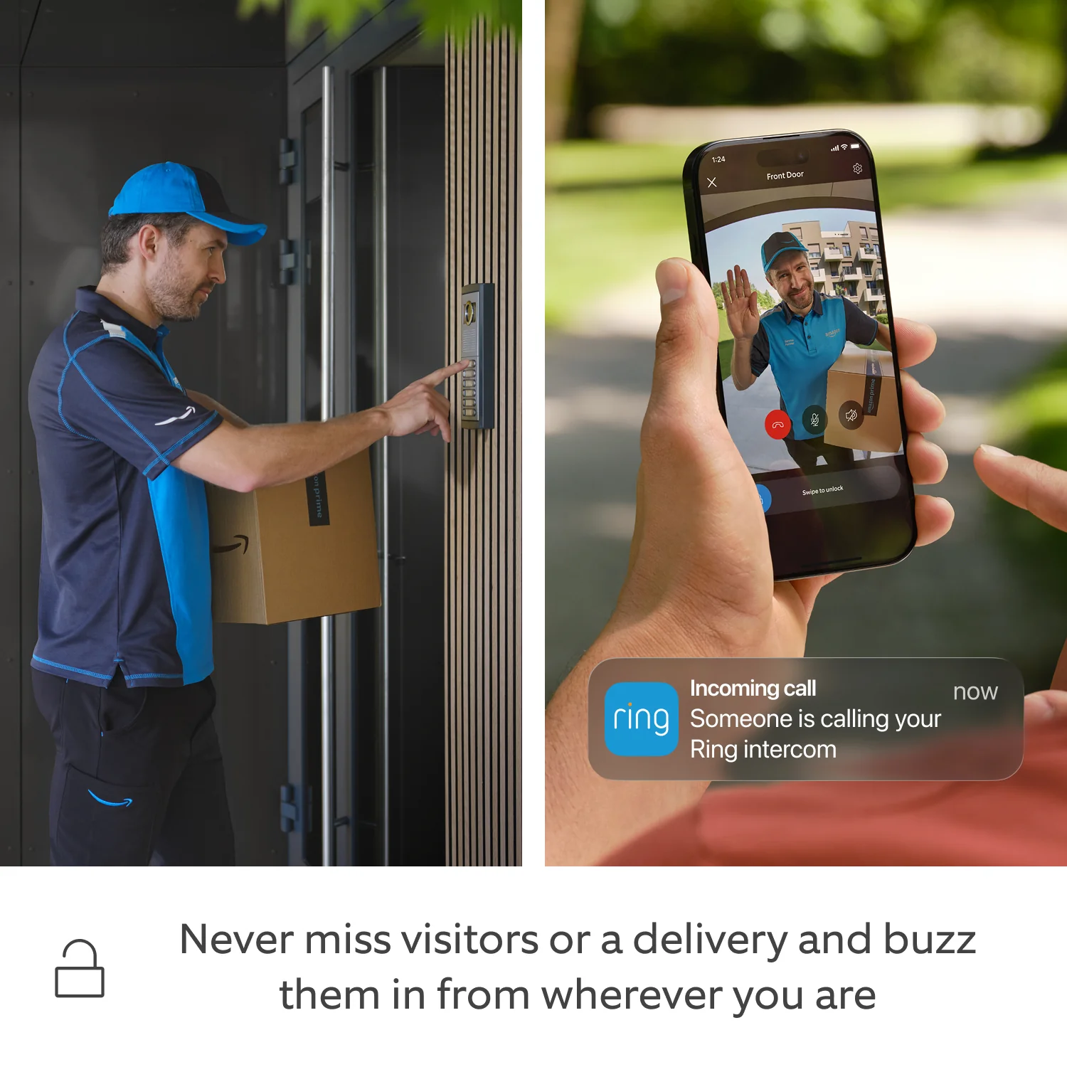 Ring Intercom Video + Quick Release Battery Pack - Image 3