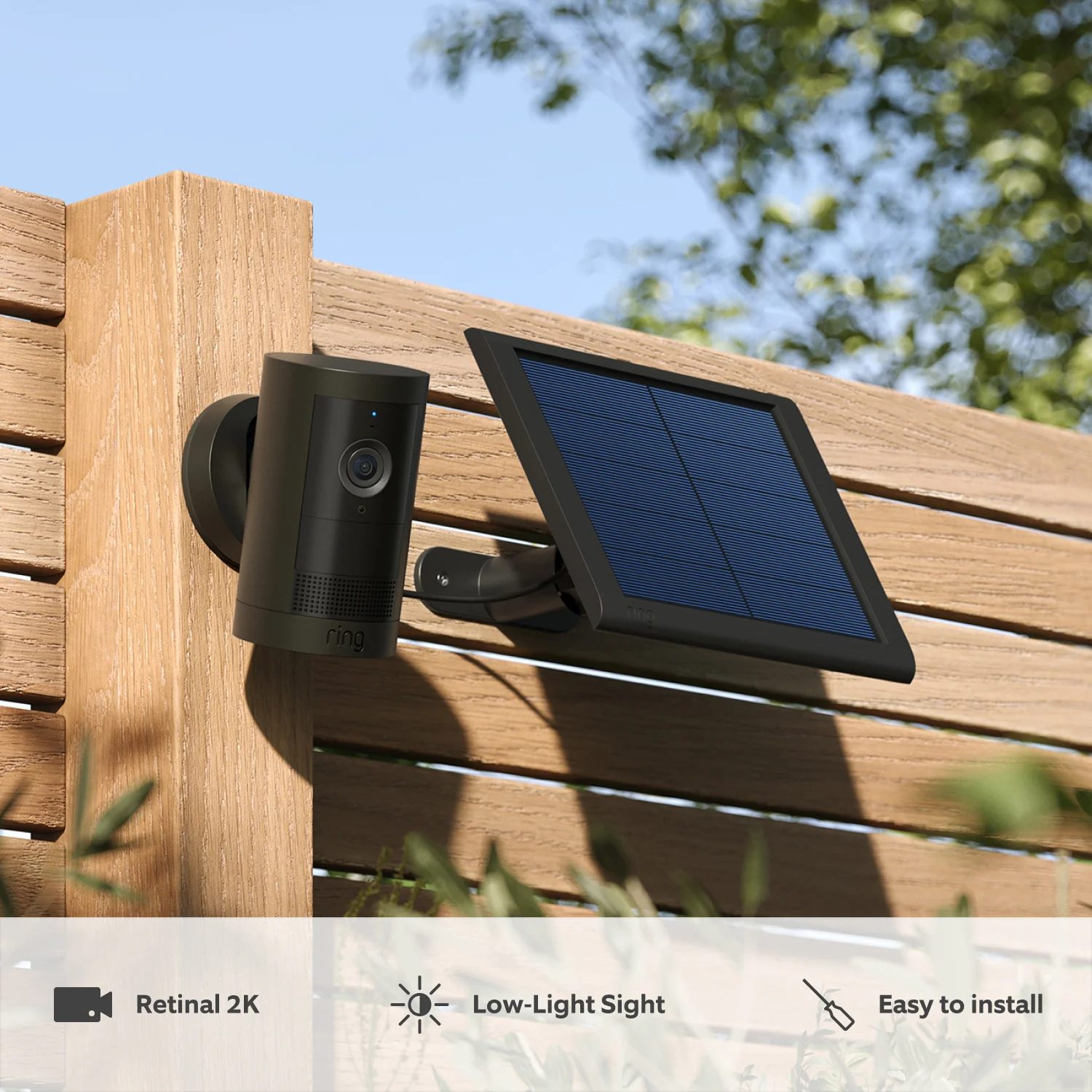 Outdoor Camera Plus - Solar (Featuring 2K Video with Ring Vision) - Image 8