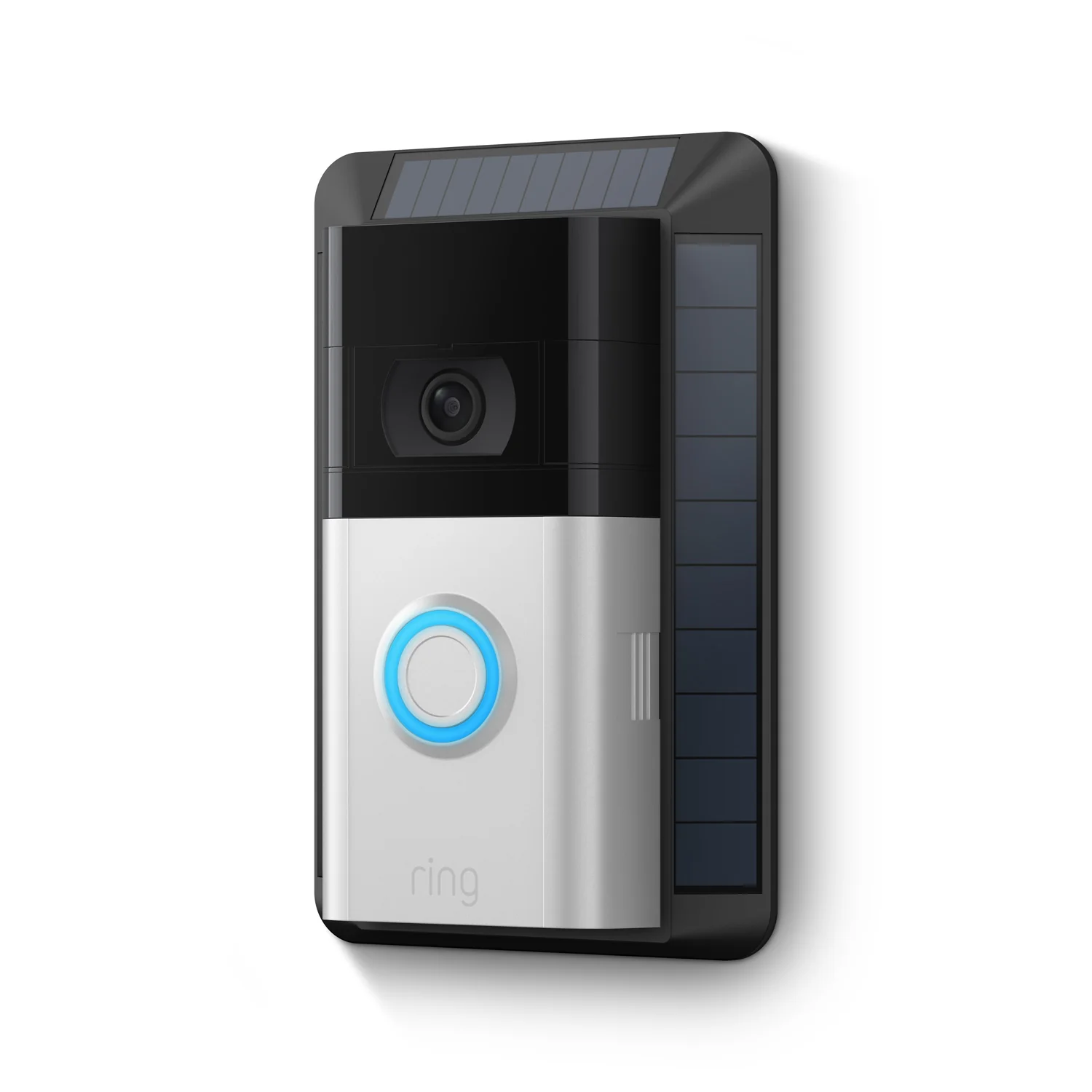 Solar Charger 2nd Generation for Battery Doorbells (Video Doorbell 3, Video Doorbell 3 Plus, Video Doorbell 4, Battery Video Doorbell Plus,Battery Video Doorbell Pro)