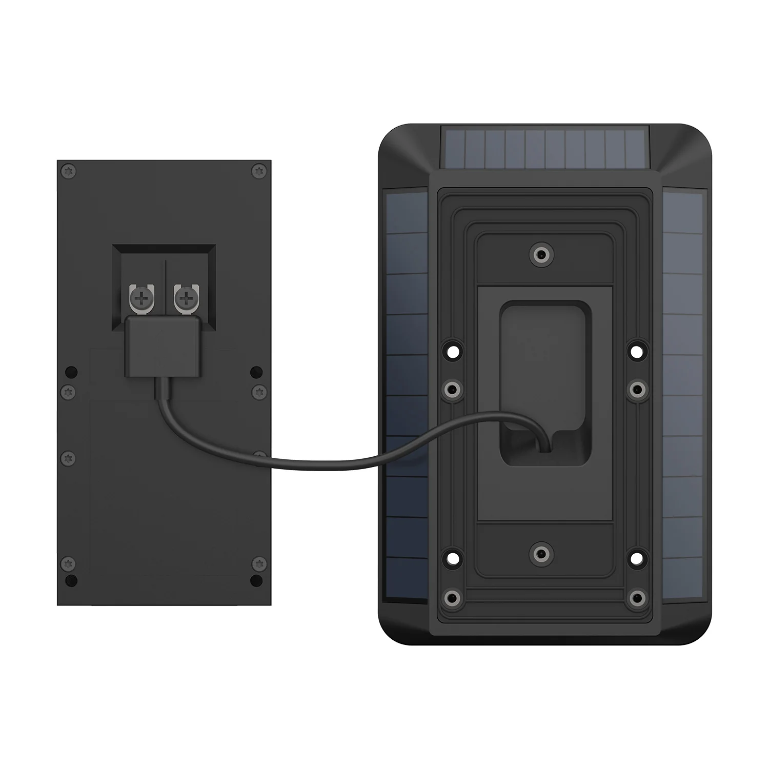 Solar Charger 2nd Generation for Battery Doorbells (Video Doorbell 3, Video Doorbell 3 Plus, Video Doorbell 4, Battery Video Doorbell Plus,Battery Video Doorbell Pro) - Image 5